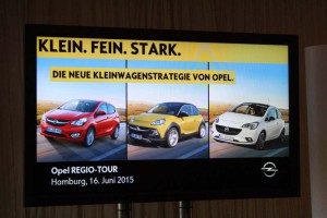 Opel werbung, Foto: P. Bohne