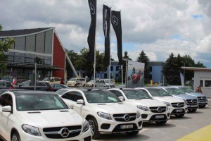 Pressepräsentation der neuen Mercedes-Benz GLE-Modelle. Foto: P. Bohne